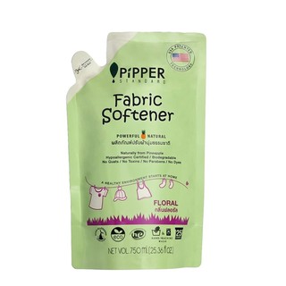 PiPPER STANDARD 鳳梨酵素柔軟精補充包 (花香) 750ml /沛柏 鳳梨酵素洗衣精衣物柔軟精