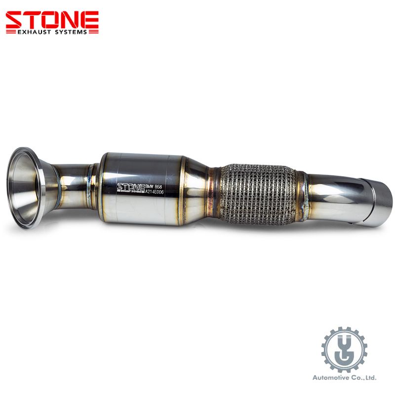 STONE巨石｜BMW 440i系列｜Eddy Catalytic Downpipe(B58)｜排氣管【YGAUTO】