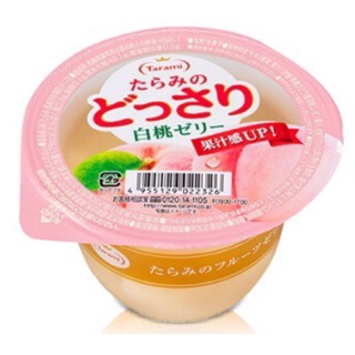 直接批發價 日本tarami 達美樂果凍果實果凍白桃 橘子 綜合水果水果果凍蒟蒻達樂美果凍杯和味家 蝦皮購物