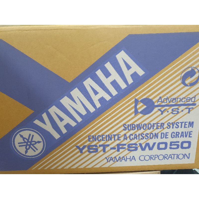 Yamaha  YST-FSW050  重低音喇叭原廠公司貨保固 (現貨 快速出貨  追蹤賣場並私訊享優惠)