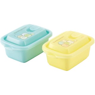 💥現貨在臺💥日本製 正版 角落生物 SKATER 2入 塑膠 便當盒 保鮮盒 300ml 餐盒 點心盒 可微波