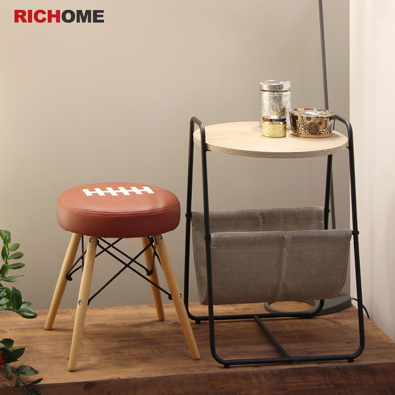 RICHOME   CH1083   橄欖球造型餐椅(防潑水)   休閒椅  椅子 凳子 餐椅 電腦椅  會議椅