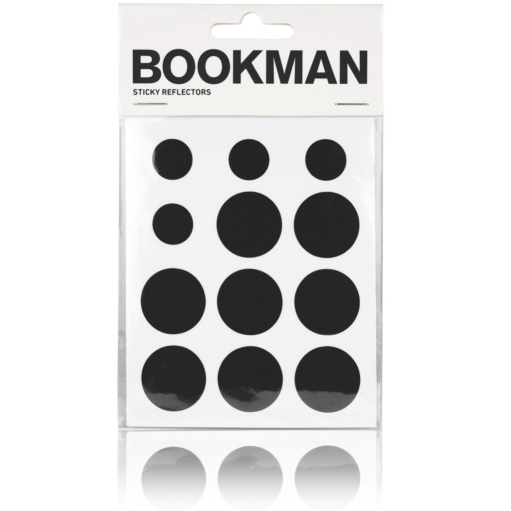 出清【鐵馬假期】瑞典 BOOKMAN 圓形 反光 貼紙 加強 夜間警示  6色