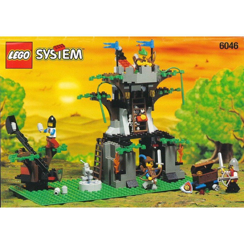 LEGO 樂高 6046 鹿族 城堡系列 +6020