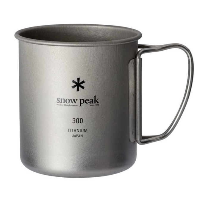 Snow peak單層鈦杯