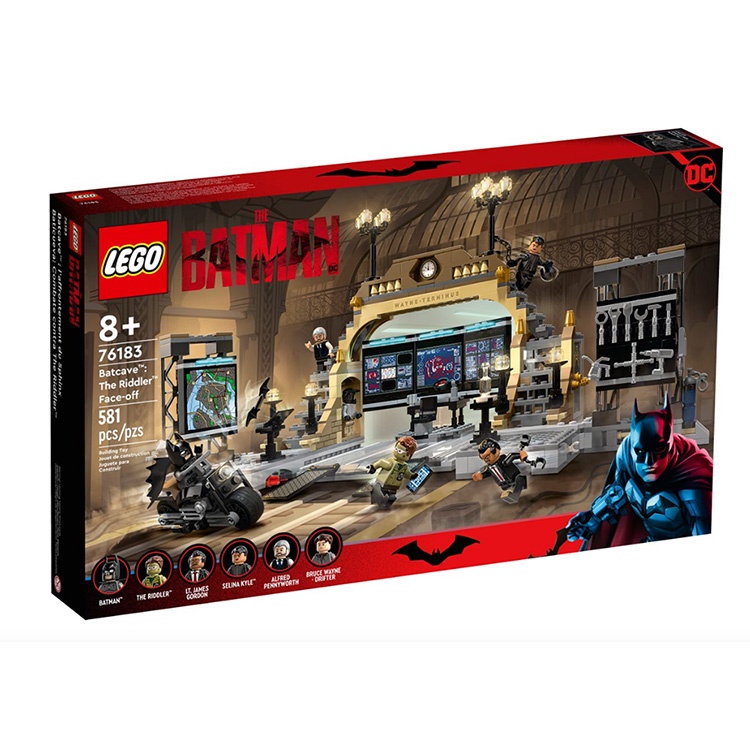 LEGO樂高 DC超級英雄系列 Batcave™: The Riddler™ Face-off LG76183