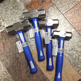 木牛八角鎚 木牛鐵鎚 2P 3P 4P5P 藍色纖維炳 纖維柄鐵鎚