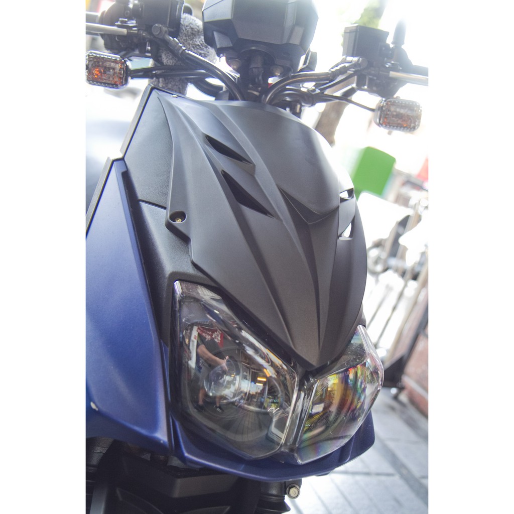 Bwsr Bwsx Bwsr 125 流線蜂巢大鬼面鬼面罩空力套件abs 消光黑灰亮面黑大b 桃園自取 蝦皮購物
