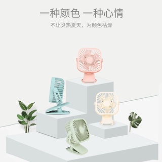 360度 迷你電扇夾 LED燈光 推車風扇 迷你夾子小風扇 usb小風扇 推車風扇 推車小風扇