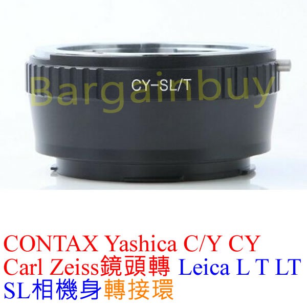 現貨全新 無限遠對焦 CY-SL/T/L轉接環 Contax鏡頭 轉接 L卡口/Leica SL相機