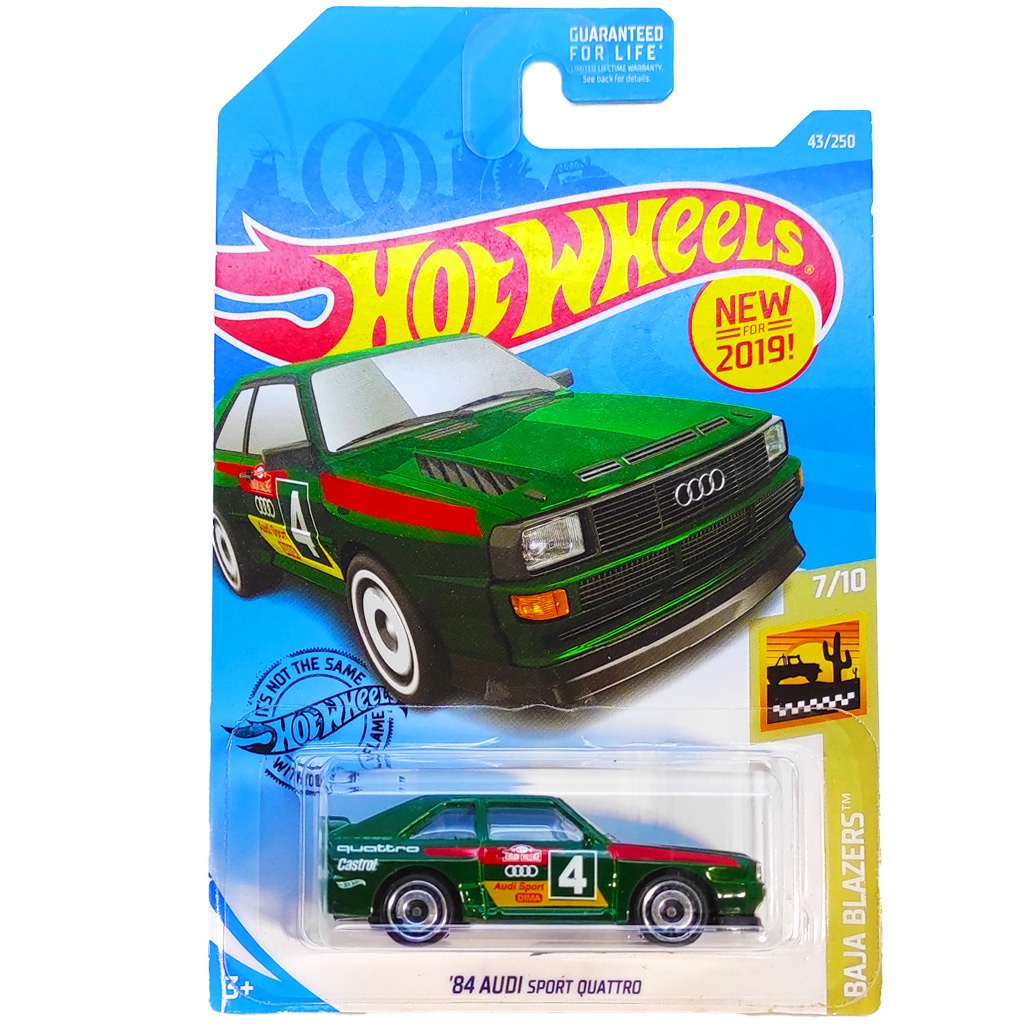 【Yoyo's】 Hot wheels Hotwheels 風火輪 '84 AUDI Sport Quattro 綠色