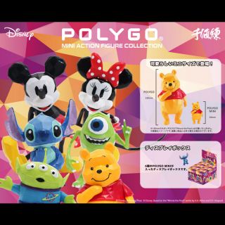 【有時候買太多】千值練 POLYGO MINI 迷你 盒玩 米妮 史迪奇 大眼仔 三眼怪 迪士尼 A