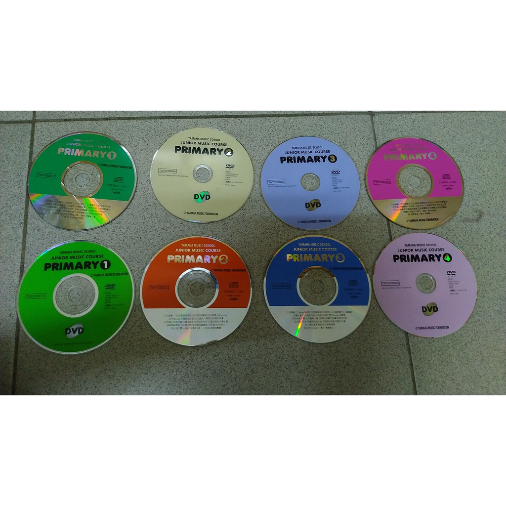 YAMAHA 2007年PRIMART光碟 1-4裸片 絕版必備收藏