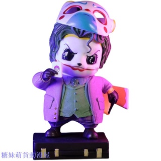 神奇寶貝皮卡丘cos小丑GK手辦DC反派面具JOKER動漫寶可夢擺件模型