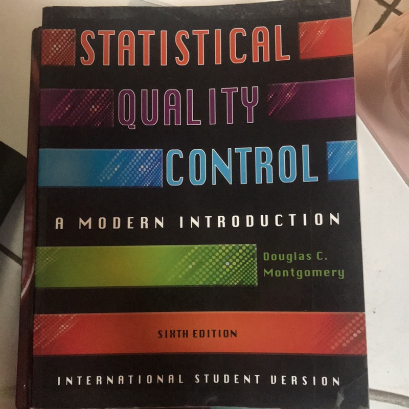 二手書-Statistical Quality Control