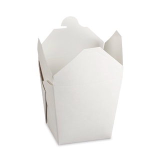 台灣製26oz 外帶餐盒 白色（淋膜紙）紙餐盒 1箱500入