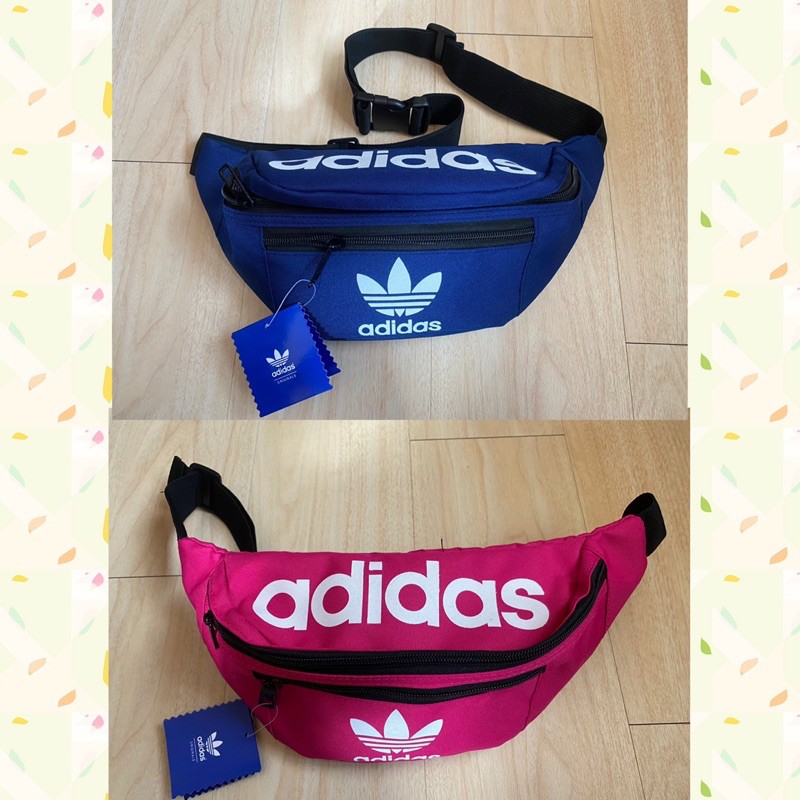 adidas三葉草運動腰包