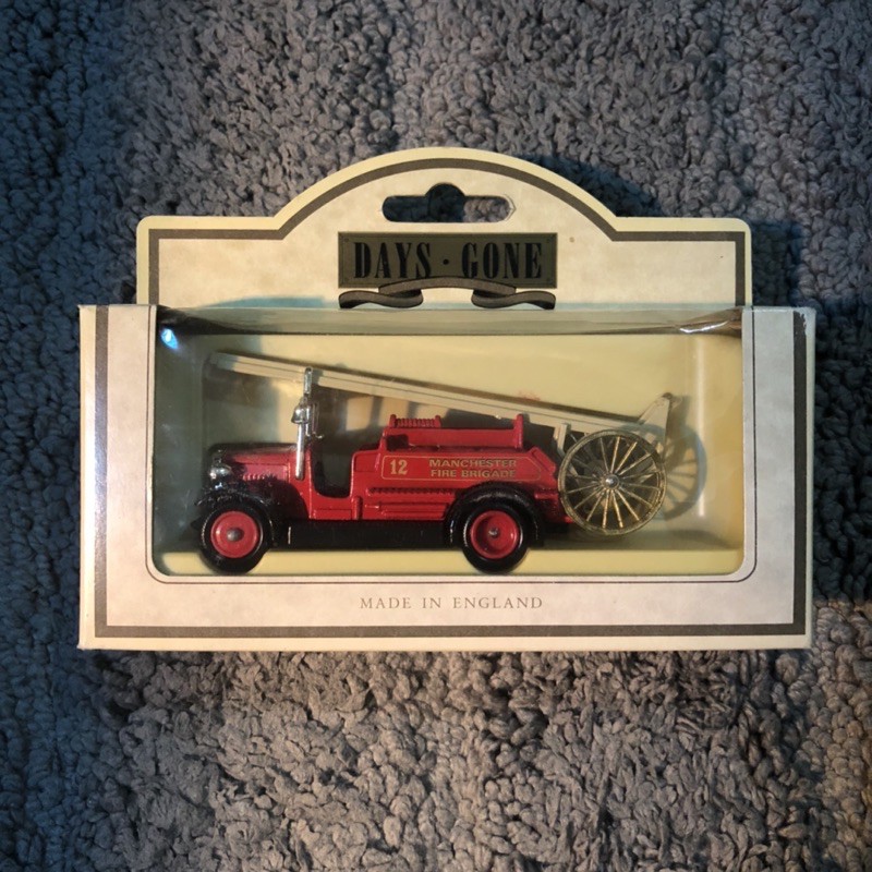 lledo消防車1934 Dennis Fire Engine MANCHESTER F/B