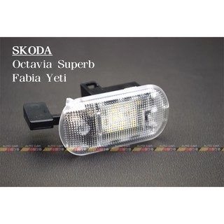 (VAG小賴汽車)Skoda Octavia Superb Fabia Yeti 手套箱 工具箱 燈 LED 全新