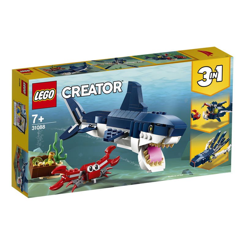 【樂GO】LEGO 樂高 31088 Deep Sea Creatures 深海生物 生日禮物 原廠正版