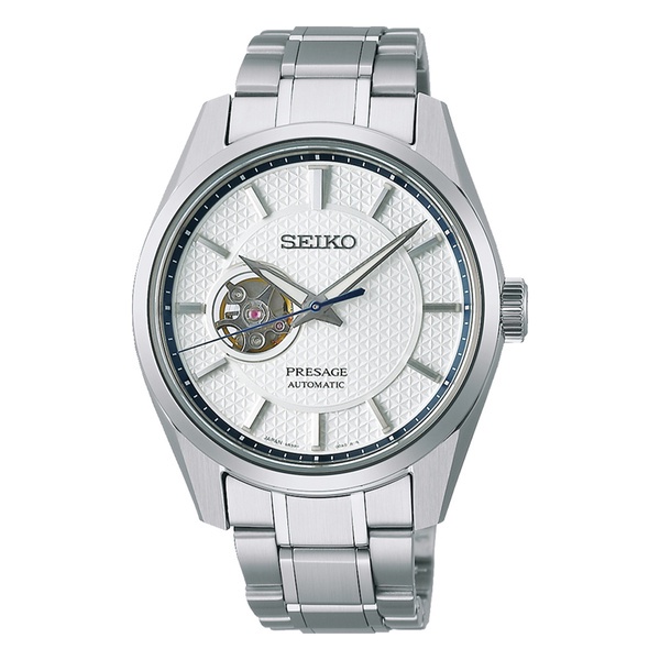 【SEIKO】Presage新銳系列 白面鏤空機械錶 40mm SPB309J1 6R38-00A0S 公司貨SK022