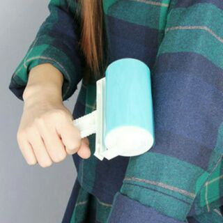 **HANI** 超級實用【贈品區】水洗式黏毛器 滾筒黏毛器 隨身輕巧型 附防塵蓋