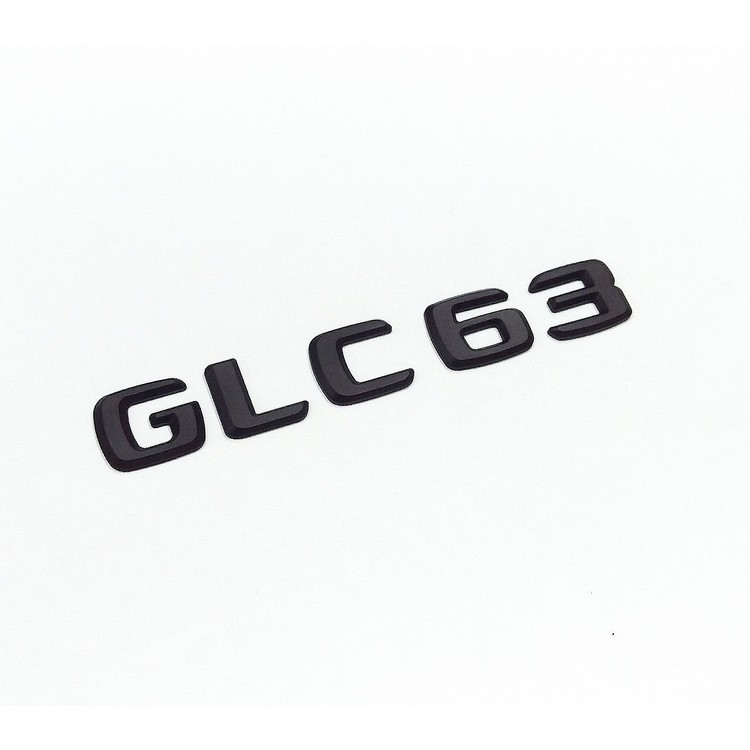 【JR 佳睿精品】 Benz GLC63 新款 消光黑 字貼 字體 後廂字標 平面 23mm