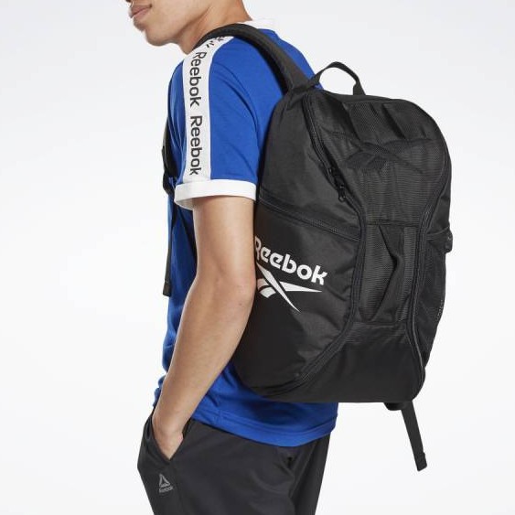 REEBOK TRAINING BACKPACK MEDIUM 後背包 休閒背包 運動背包 訓練 黑色 FL5159