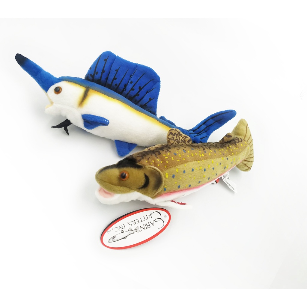 海洋系列~ 仿真旗魚  野生鮭魚 魚類 公仔 海洋生物 娃娃 抱枕 枕頭 玩具 公仔 絨毛系列~