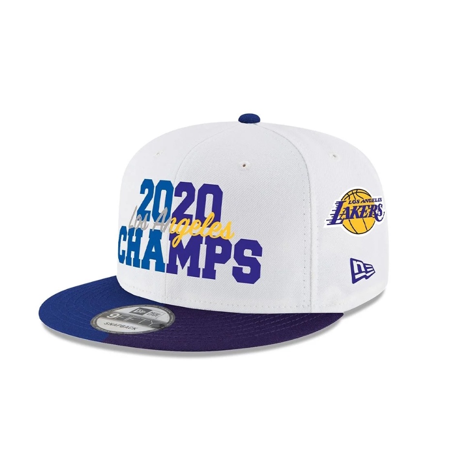NEW ERA 9FIFTY 950 雙冠軍 2020洛杉磯 湖人 道奇 白 棒球帽 SNAPBACK LAKERS