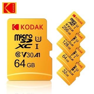 柯達記憶卡 Class 10 U3 4K 128gb 256gb 32gb 高速Micro SD閃存卡手機通用