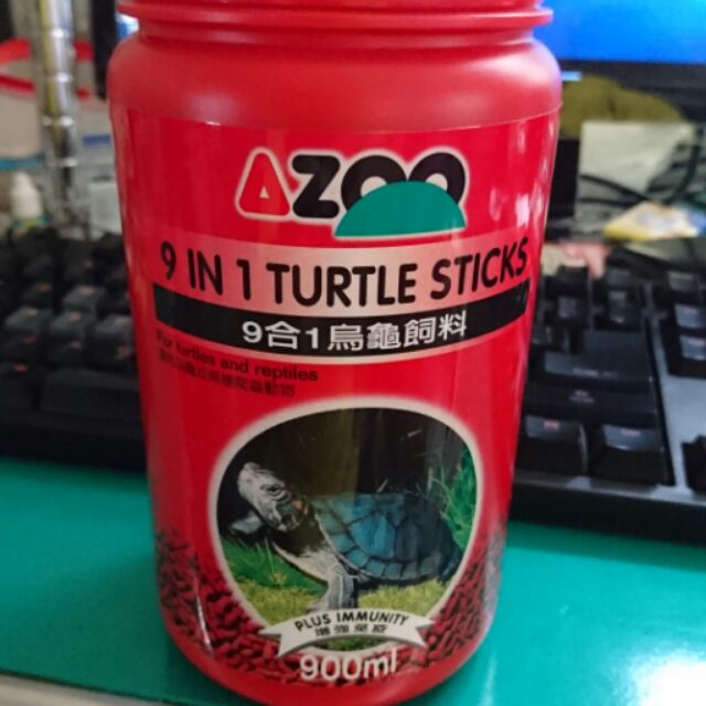 AZOO 9合1烏龜飼料 300g/900ml