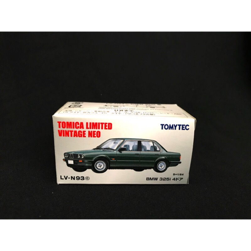 收藏出清 TOMICA Tomytec TLV LV-N93c 灰 BMW 325i E30 寶馬 (非 CIVIC )