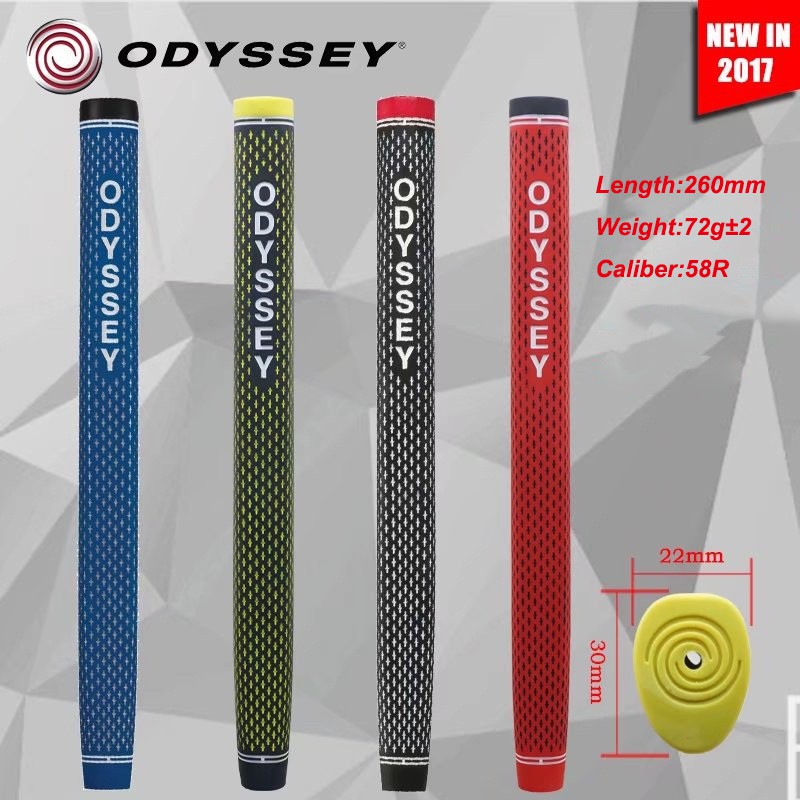 Odyssey 全新高爾夫推桿握把橡膠高品質球桿握把 1 件
