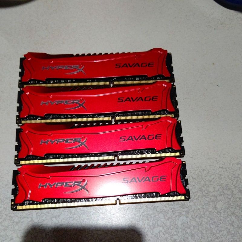 金士頓DDR3 2133 8gx4  savage記憶體(有支援XMP認證) z97系列主機板可以用(不拆賣)