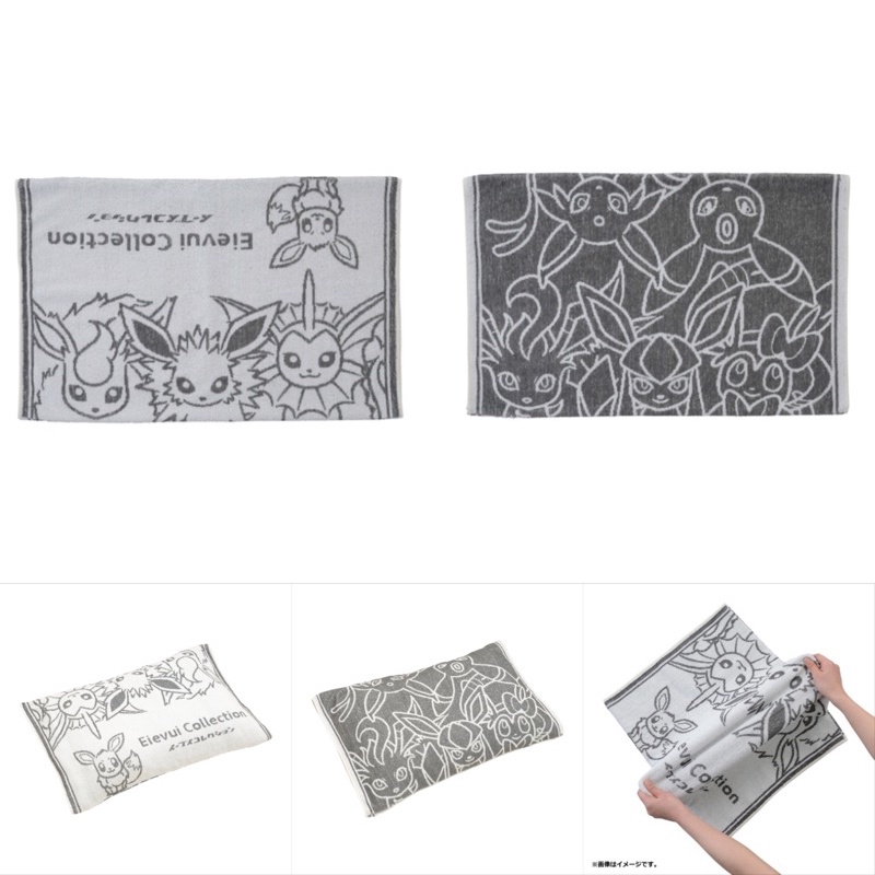 菌魂 代購日本寶可夢中心限定伊布收藏eievui Collection イーブイコレクション雙面枕頭套 蝦皮購物