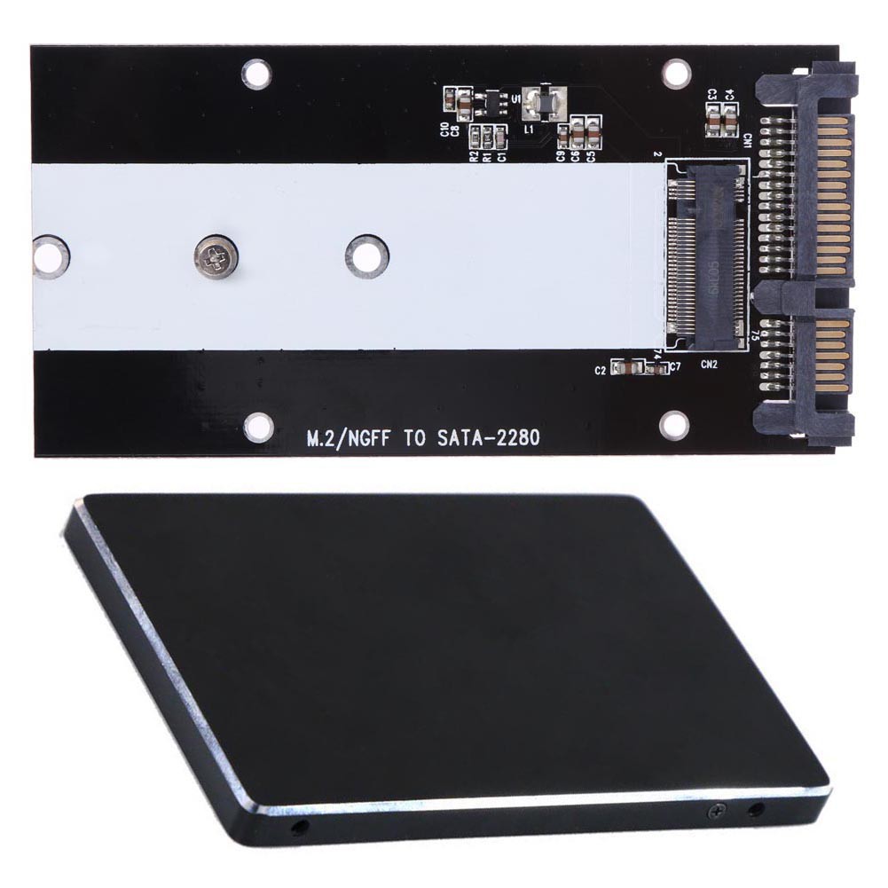 B鍵M.2 NGFF SSD 2.5in SATA轉換器適配器卡