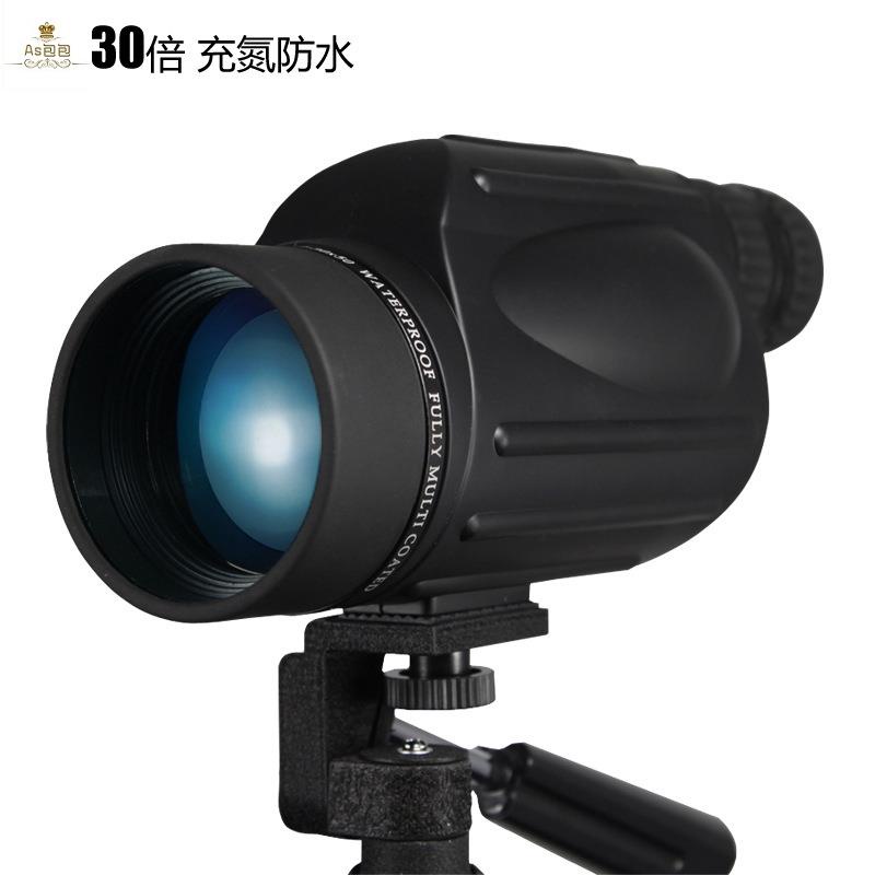 🔥台灣熱銷🔥GOMU高牧變倍望遠鏡單筒10-30x50高倍高清戶外觀靶鏡單眼望眼鏡觀鳥鏡