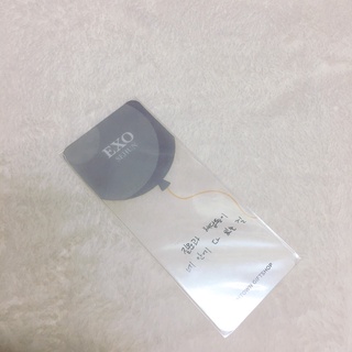 EXO 書籤 世勳 2018 Love season 官方 情人節 情人節書籤 周邊 透明書籤 滿額禮