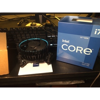 Intel I7-12700 原廠 盒裝 全新 風扇