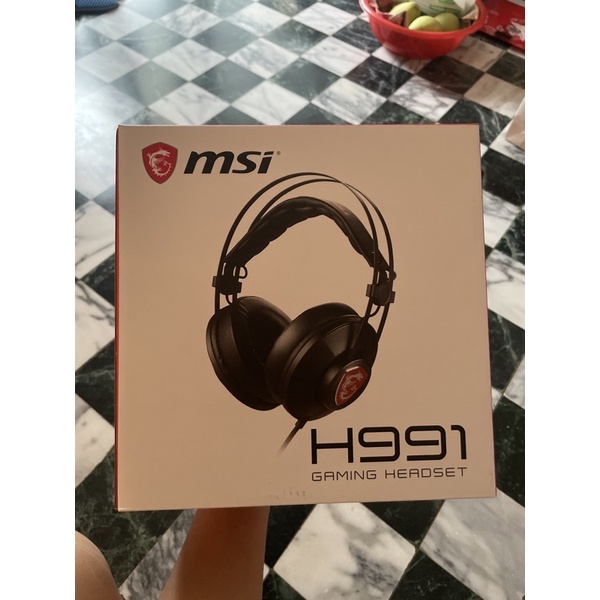 msi H991電競耳機全新未拆封
