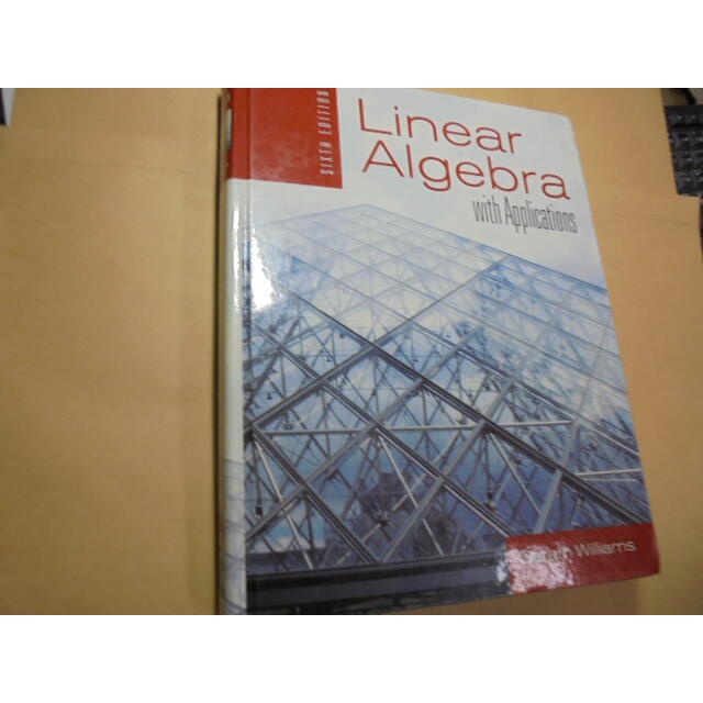 老殘二手書2 Linear Algebra 6e 0763757531 內頁佳