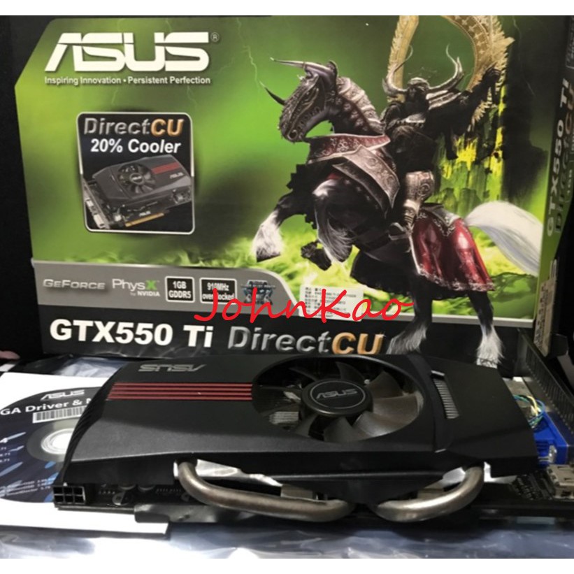 自售 ASUS GTX550ti GDDR5 1GB