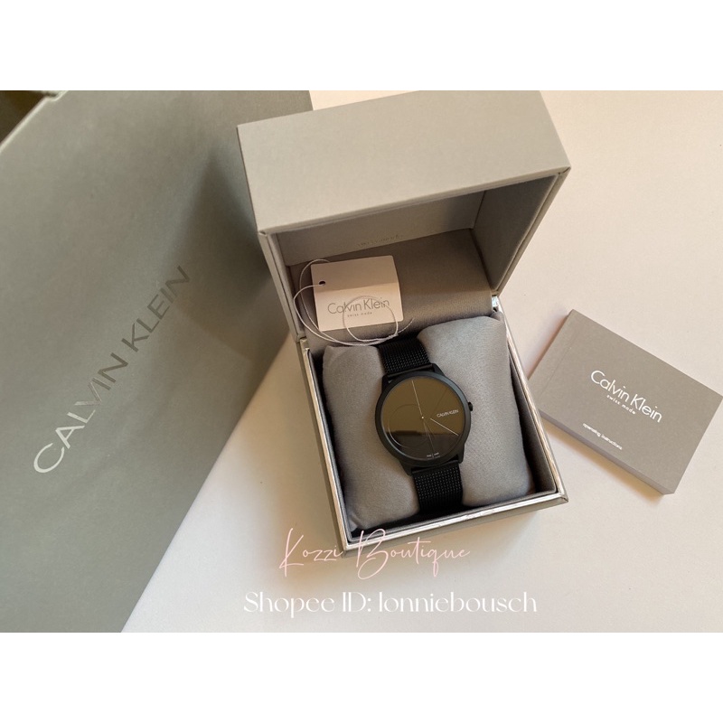 CK 正品 Calvin Klein minimal 霧面 米蘭 金屬 網帶 黑 灰 玫瑰金 ck 錶 ck 手錶