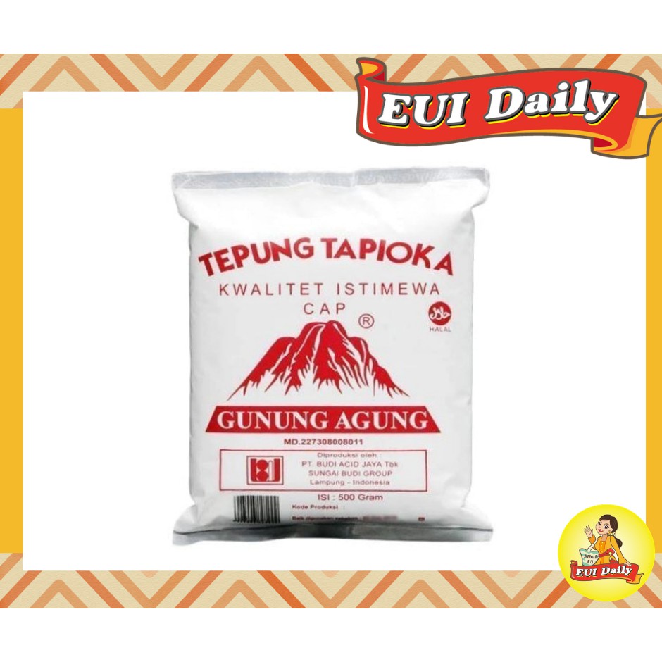 印尼 TEPUNG TAPIOKA CAP GUNUNG AGUNG 樹薯粉 500g