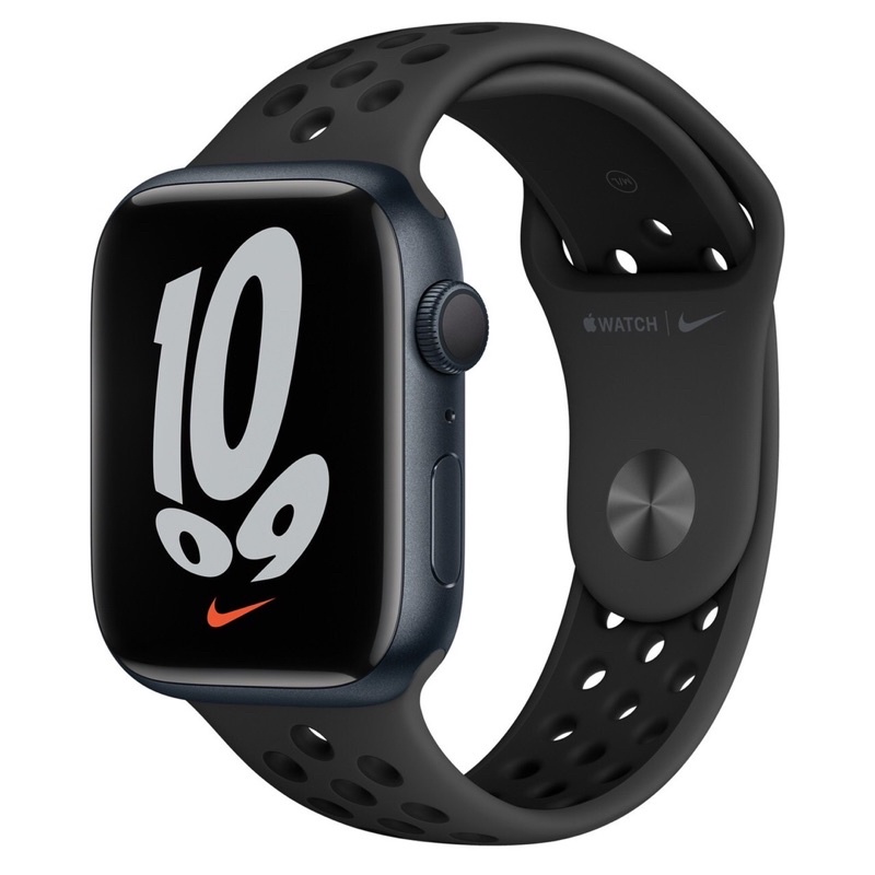 Apple Watch 7 Nike s7 45mm午夜黑GPS