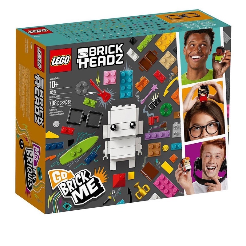 LEGO 樂高 41597 Brickheadz 大頭 Go Brick Me