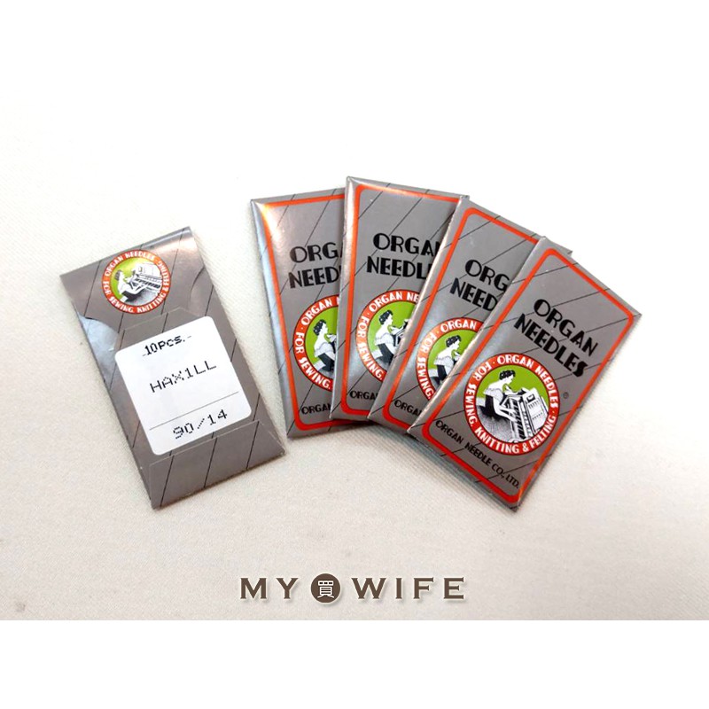 風琴牌ORGAN NEEDLES_家用箭尾針_10支入