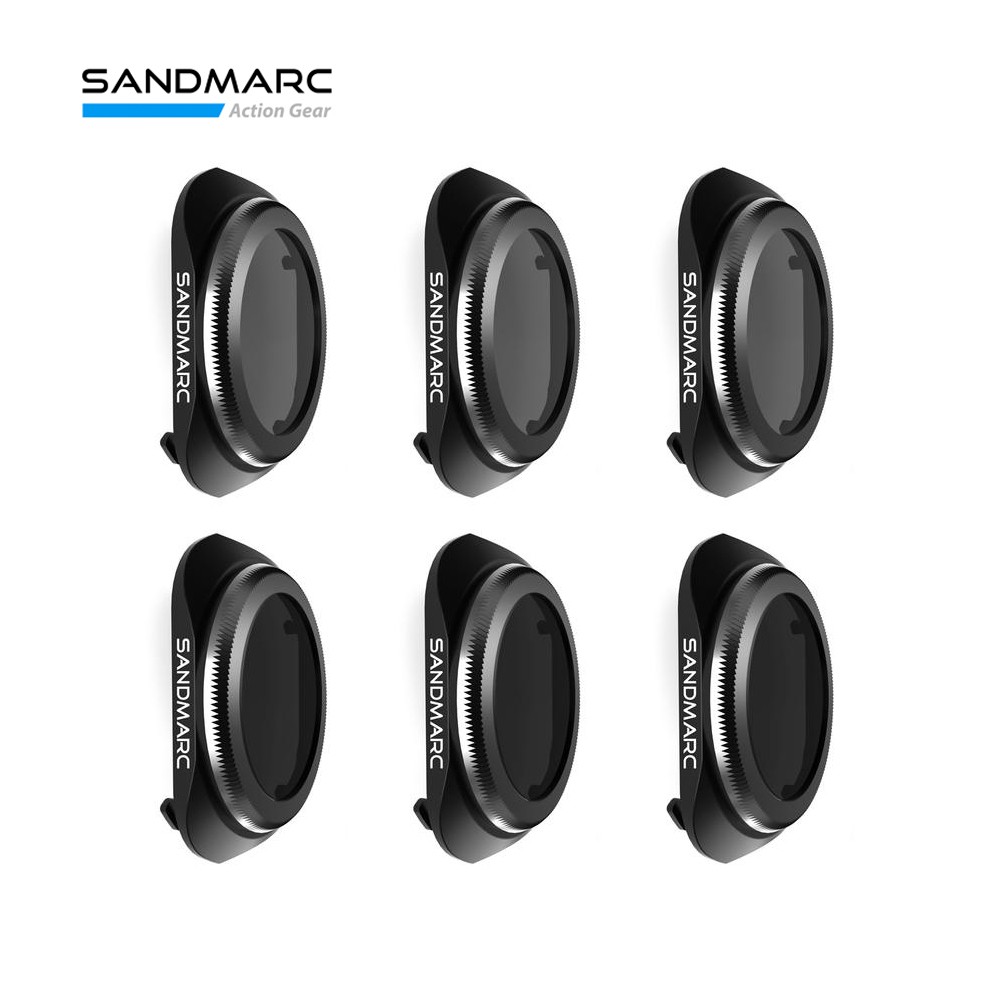 SANDMARC DJI Mavic 2 Pro 專業版 ND/PL 減光+偏光複合濾鏡套組【台灣總代理】