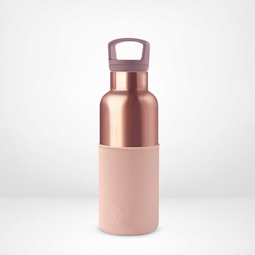 【HYDY】時尚保溫瓶 拿鐵-蜜粉金瓶 (480ml)